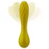 Sweet Smile - Mini vibrador metálico (amarillo)