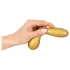Sweet Smile - Mini vibrador metálico (amarillo)