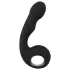 Black Velvets - Vibrador punto G y P - silicona negra