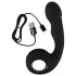 Black Velvets - Vibrador punto G y P - silicona negra