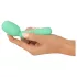 Cuties - mini vibrador masajeador - compacto - silicona menta