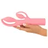 You2Toys Fabulous - vibrador con brazo para clítoris recargable - silicona rosa