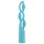 You2Toys Fabulous - vibrador recargable 3 motores silicona azul