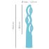 Fabuloso You2Toys - Vibrador 3 motores recargable (azul)