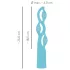 You2Toys Fabulous - vibrador recargable 3 motores silicona azul