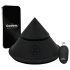 Cowgirl Cono - Máquina de placer con varios accesorios (negro)