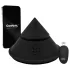 The Cowgirl Cone - máquina sexual premium controlada por app - con 2 accesorios intercambiables, 20 modos de vibración (negro)