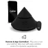 The Cowgirl Cone - máquina sexual premium controlada por app - con 2 accesorios intercambiables, 20 modos de vibración (negro)