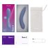 We-Vibe Rave 2 - Vibrador inteligente recargable para punto G (azul)