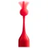 ROMP Pop - mini vibrador para clítoris - silicona roja