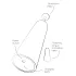 ROMP Pop - mini vibrador para clítoris - silicona roja