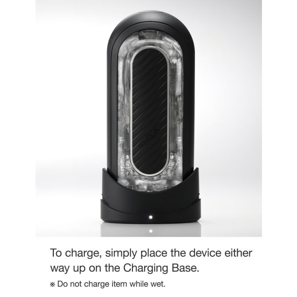 TENGA Flip Zero - potente masturbador (negro)
