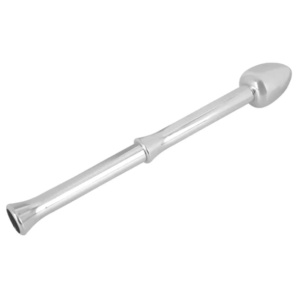 Rebel - vibrador prostático metálico (plateado)