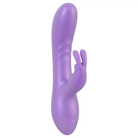 Smile - vibrador con estimulador de clítoris - silicona - lila