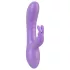 Smile - vibrador con estimulador de clítoris - silicona - lila