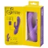 Smile - vibrador con estimulador de clítoris - silicona - lila