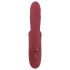 Javida 2 Funciones Conejito - Vibrador recargable con estimulador (rojo)