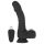 Naked Addiction - vibrador negro rotativo realista