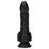 Naked Addiction - vibrador negro rotativo realista