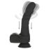 Naked Addiction - vibrador negro rotativo realista