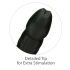 Naked Addiction - vibrador negro rotativo realista