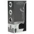 Naked Addiction - vibrador negro rotativo realista