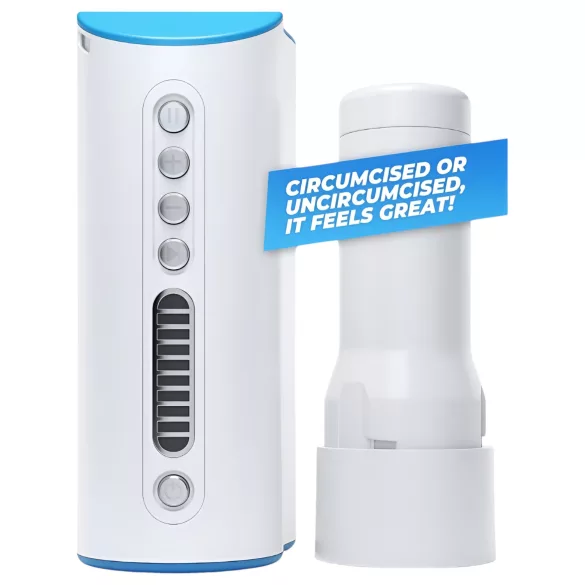 Autoblow A.I. Ultra - masturbador boca eléctrica - blanco