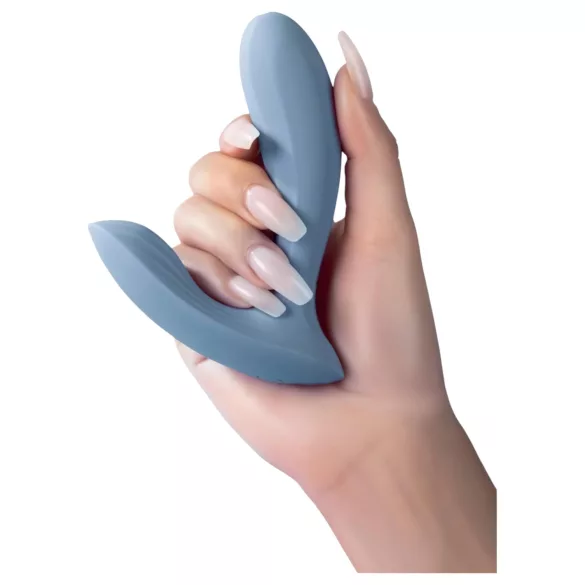 Svakom Erica - vibrador portátil controlado por app para llevar puesto (azul)