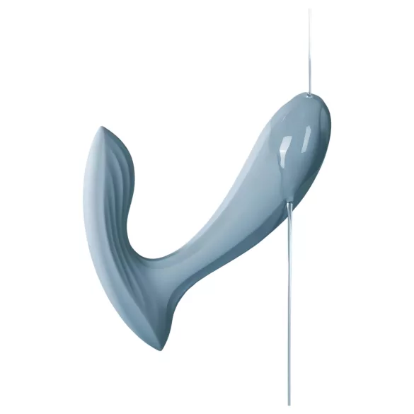 Svakom Erica - vibrador portátil controlado por app para llevar puesto (azul)