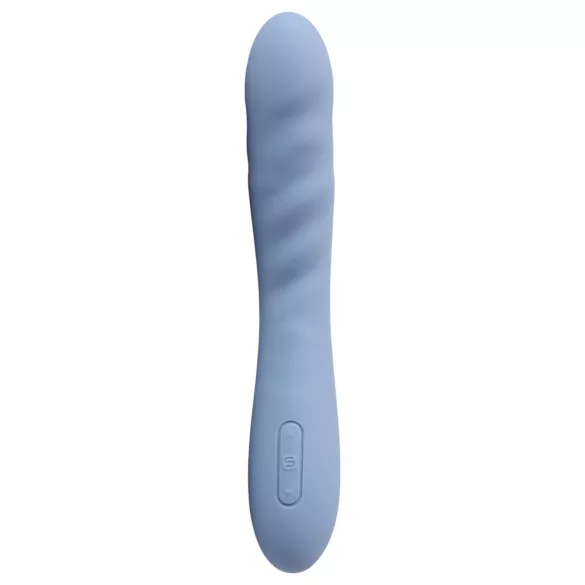 Svakom Ava Neo - Vibrador con movimiento de empuje controlado por app (azul)