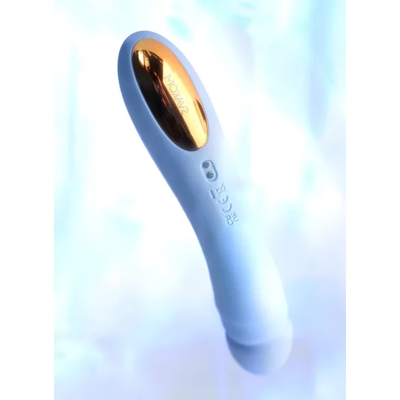 Svakom Ava Neo - Vibrador con movimiento de empuje controlado por app (azul)