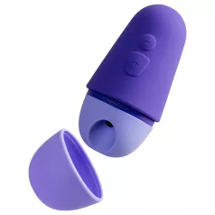   ROMP Free X - succionador de clítoris recargable por ondas - silicona lila