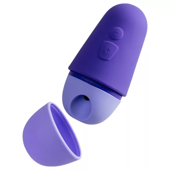 ROMP Free X - succionador de clítoris recargable por ondas - silicona lila