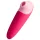 ROMP Shine X - succionador de clítoris recargable con ondas - silicona rosa