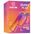 Durex Tease & Vibe - Vibrador con conejo estimulador de clítoris (rosa)