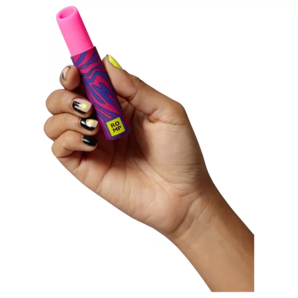 ROMP - Estimulador de clítoris por ondas de aire recargable - silicona rosa
