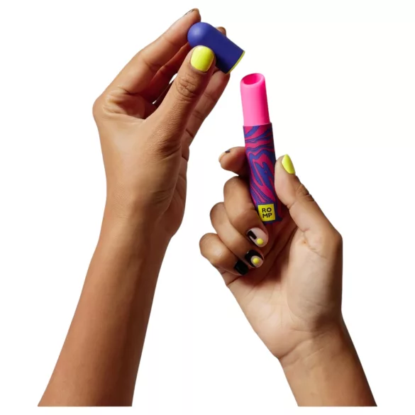 ROMP - Estimulador de clítoris por ondas de aire recargable - silicona rosa