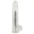 Crystal - Consolador con ventosa (transparente)