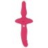 Elección Parejas - Vibrador 2en1 y Plug Anal (rosa)