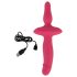 Elección Parejas - Vibrador 2en1 y Plug Anal (rosa)