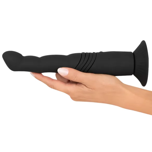 Couples Choice - Vibrador para pareja punto G y P - silicona negra