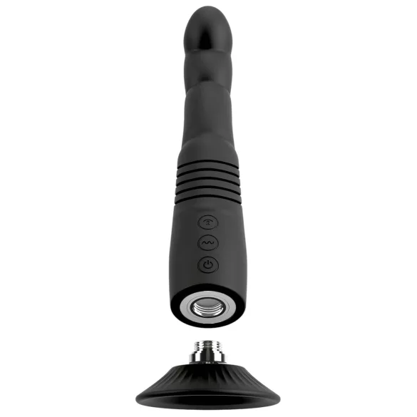 Couples Choice - Vibrador para pareja punto G y P - silicona negra