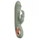 You2Toys - vibrador con estimulador de clítoris - silicona verde