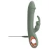 You2Toys - vibrador con estimulador de clítoris - silicona verde