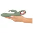 You2Toys - vibrador con estimulador de clítoris - silicona verde