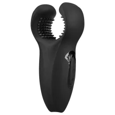   Rebel - vibrador para el glande con brazo móvil y vibración (negro)