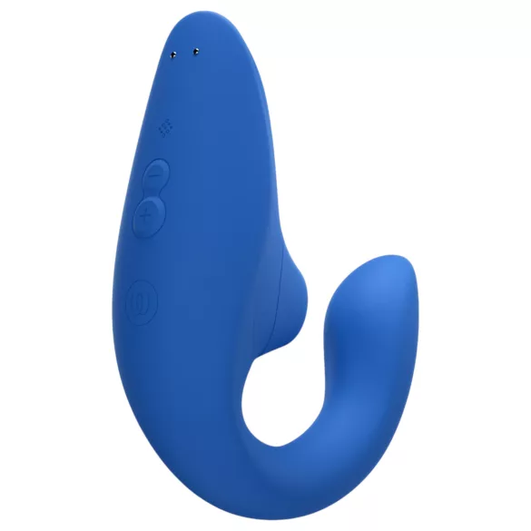 Womanizer Blend - Vibrador de punto G y estimulador de clítoris (azul)