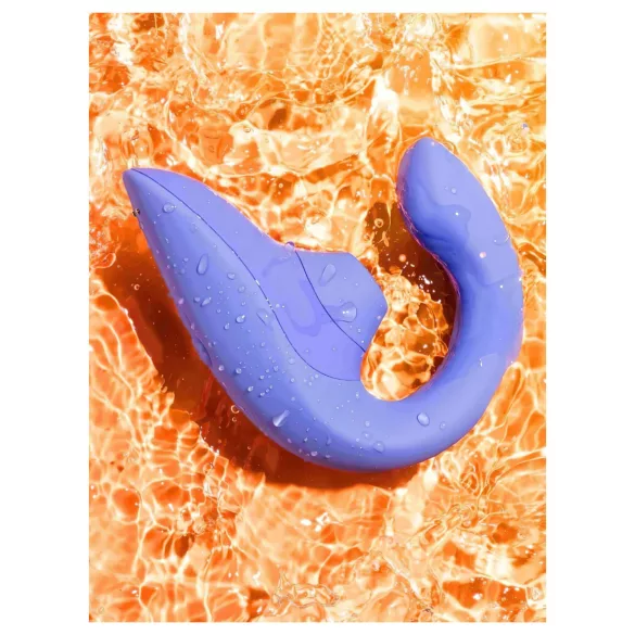 Womanizer Blend - Vibrador de punto G y estimulador de clítoris (azul)