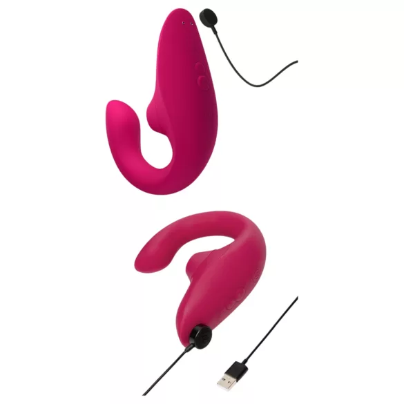 Womanizer Blend - vibrador de punto G y estimulador de clítoris (rosa)