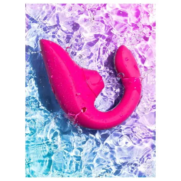 Womanizer Blend - vibrador de punto G y estimulador de clítoris (rosa)